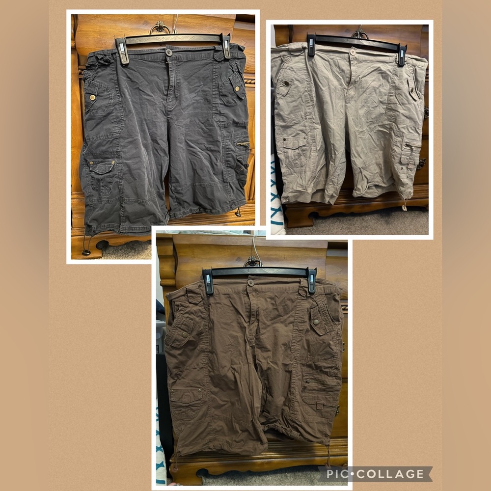 3 pairs Roman’s 24w Bermuda shorts